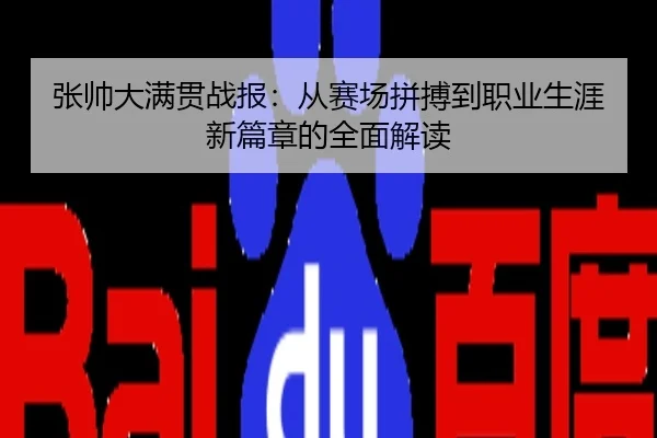 张帅大满贯战报：从赛场拼搏到职业生涯新篇章的全面解读